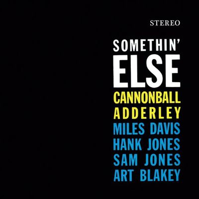 Cannonball Adderley - Somethin' Else LP Vinyl Record