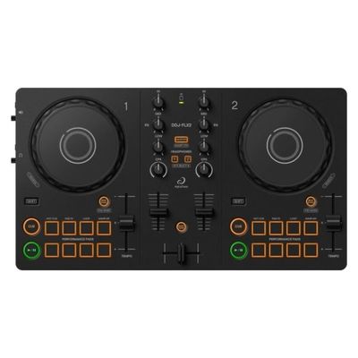 AlphaTheta DDJ-FLX2 Rekordbox & Serato DJ Lite Compact DJ Controller