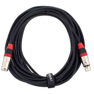 TPM 10.0 CC XLR Male to XLR Female Microphone Cable Red 10m