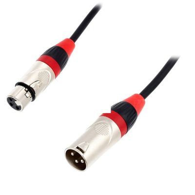 TPM 10.0 CC XLR Male to XLR Female Microphone Cable Red 10m TPM 10.0 CC XLR Male to XLR Female Microphone Cable Red 10m