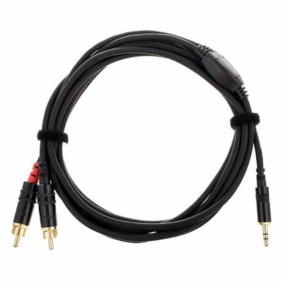 Cordial CFY 3 WCC Stereo Jack 3.5 mm to RCA Cable 3m