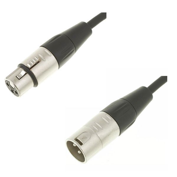Cordial CFM 2.5 FM XLR Male to XLR Female Microphone Cable 2.5m