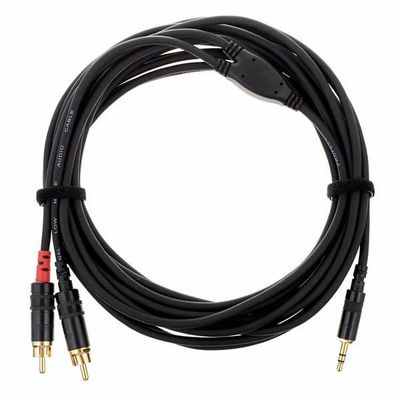 Cordial CFY 6 WCC Stereo Jack 3.5 mm to RCA Cable 6m