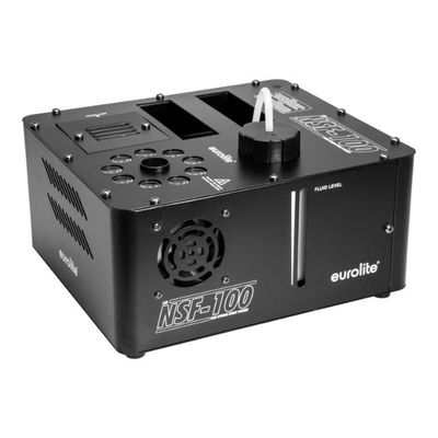 Eurolite NSF-100 LED DMX Hybrid Spray Fogger with WRC-4 Wireless Remote Control Eurolite NSF-100 LED DMX Hybrid Spray Fogger with WRC-4 Wireless Remote Control