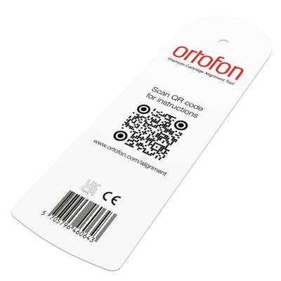 Ortofon Premium Protractor Cartridge Alignment Tool