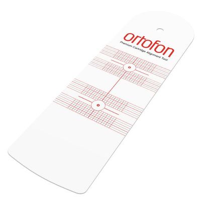 Ortofon Premium Protractor Cartridge Alignment Tool Ortofon Premium Protractor Cartridge Alignment Tool