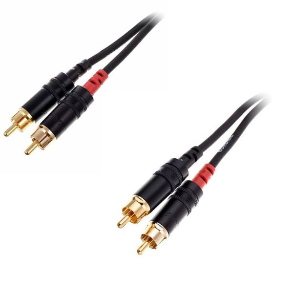 Cordial CFU 1.5 CC RCA - RCA Stereo Audio Cable 1.5m