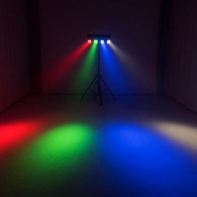 Eurolite LED KLS-180 Compact Light Set with 4 RGBW spots and 4 white strobe LEDs