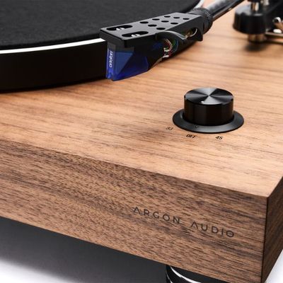 Argon Audio TT-4 MK2 Belt Drive Turntable Walnut