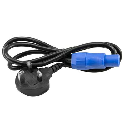 Eurolite Power Cable Powercon With UK Plug 1.2m