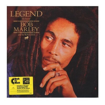 Bob Marley & The Wailers - Legend LP Vinyl Record Bob Marley & The Wailers - Legend LP Vinyl Record