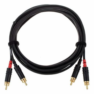 Cordial CFU 3 CC RCA - RCA Stereo Audio Cable 3m