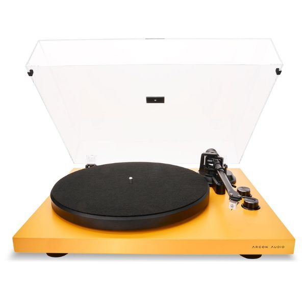 Argon Audio TT MK2 Belt Drive Turntable Electric Amber