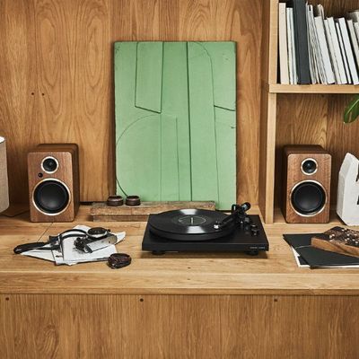 Argon Audio TT MK2 Belt Drive Turntable Black