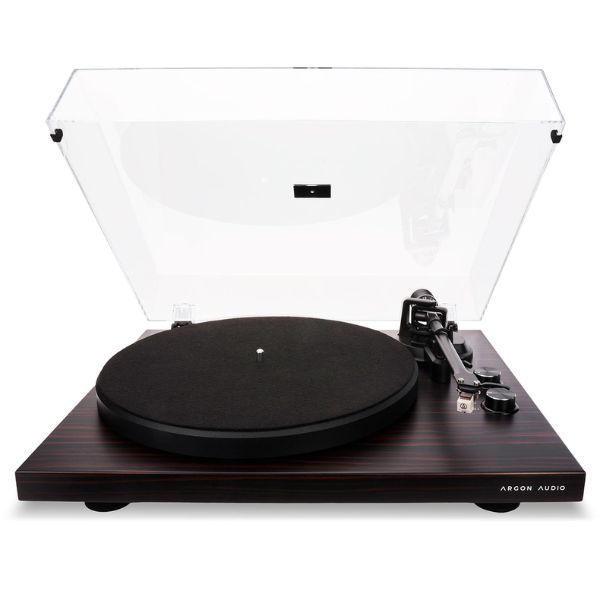 Argon Audio TT MK2 Belt Drive Turntable Satin Mahogany