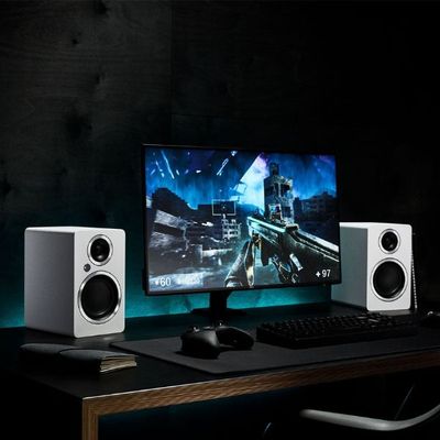 Argon Audio FENRIS A4 Powered Speaker System White (Pair)