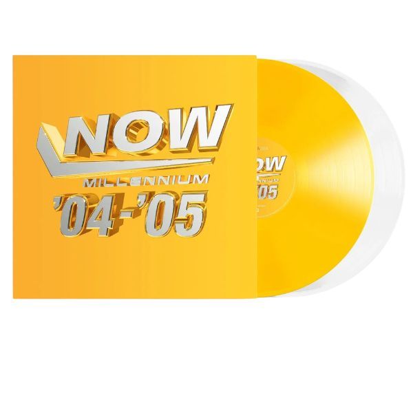 Various - Now Millennium 2004 - 2005 (Yellow & White Vinyl) 2LP Vinyl Records