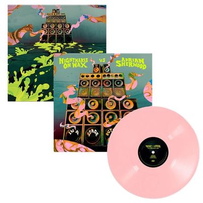 Nightmares On Wax vs Adrian Sherwood - In A Space Outta Dub LP Vinyl Record