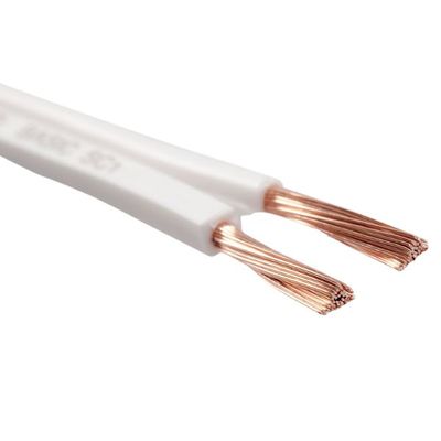 Essentials BASIC 1 SC Speaker Cable 2 x 1.25 mm² White/m