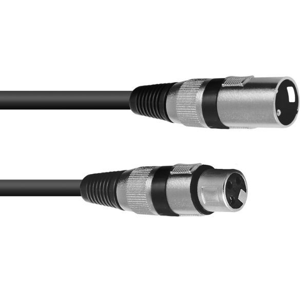 Omnitronic XLR Male to XLR Female Microphone Cable 5m