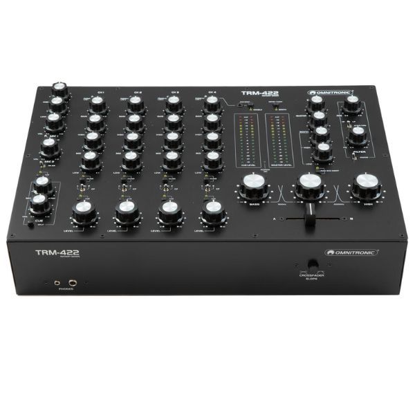 Omnitronic TRM-422 4-Channel Rotary Mixer