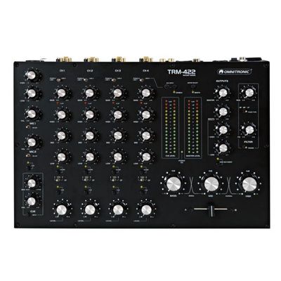 Omnitronic TRM-422 4-Channel Rotary Mixer