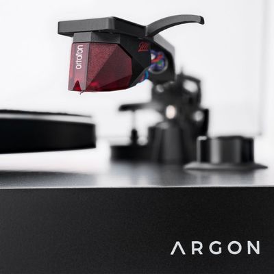 Argon Audio TT-3 PLUS Belt Drive Turntable Black