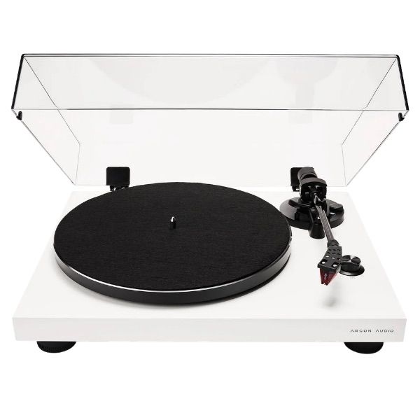 Argon Audio TT-3 PLUS Belt Drive Turntable White