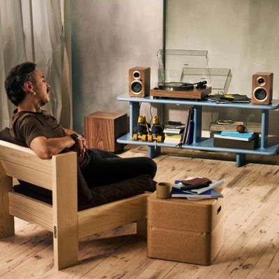 Argon Audio AURORA Direct Drive Turntable Walnut