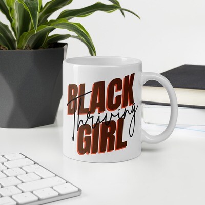 Black Girl Thriving Mug