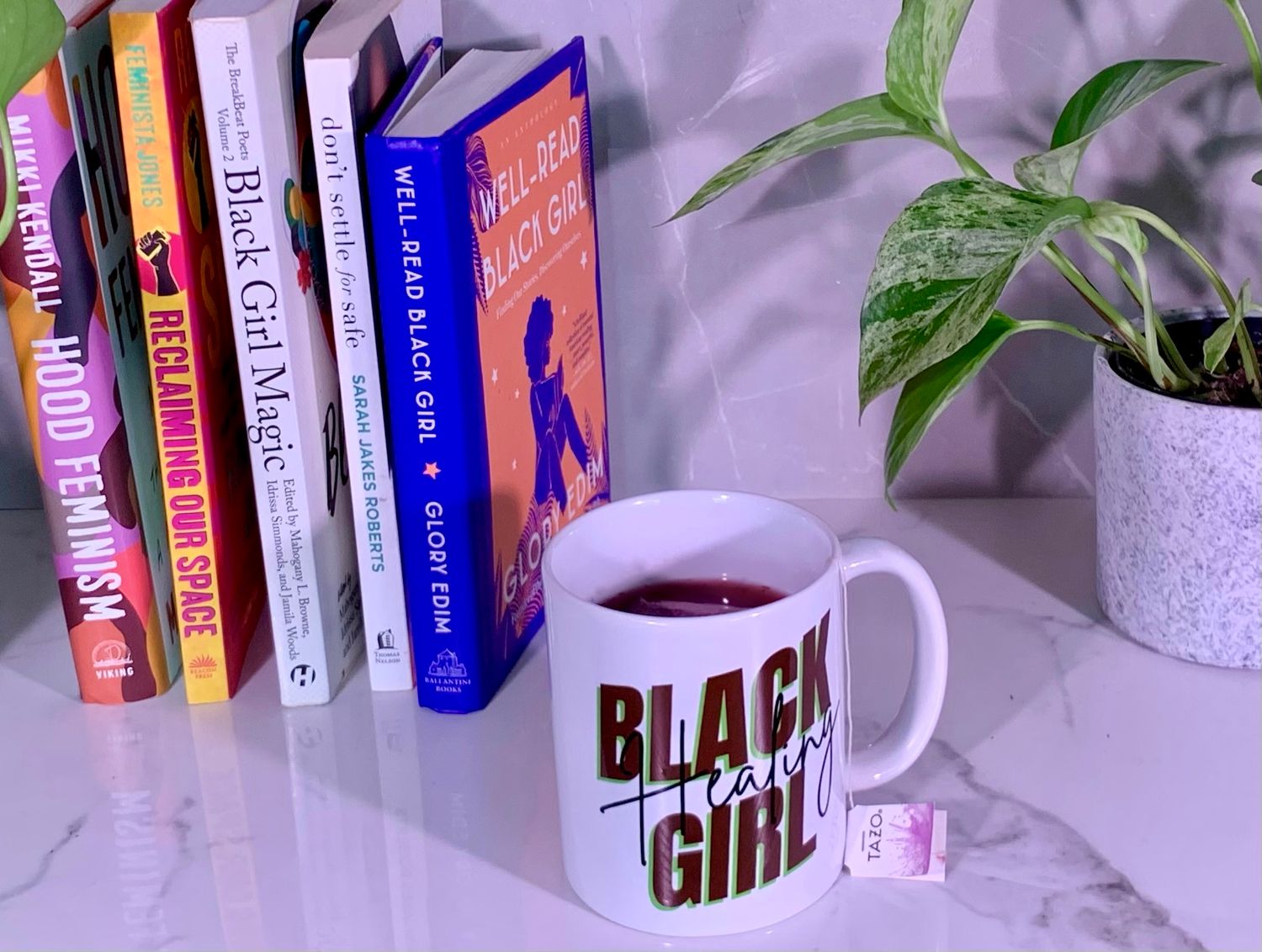 Black girl, healing mug