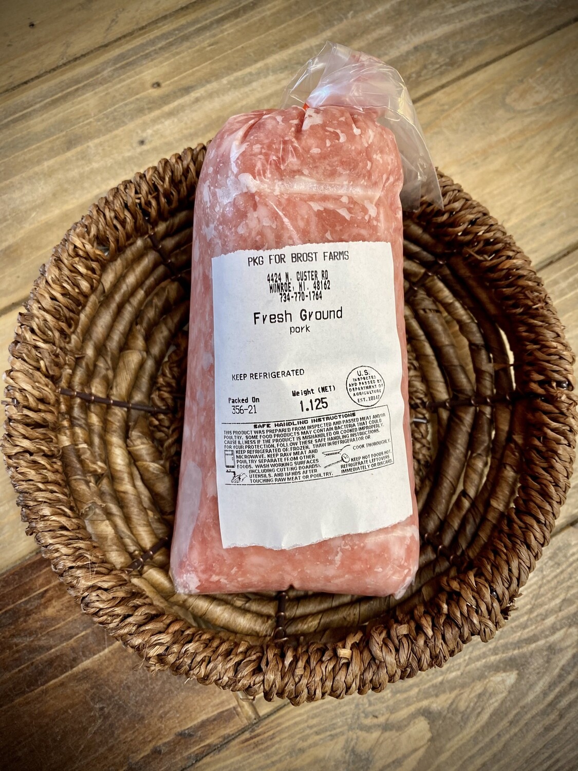 Fresh Ground Pork