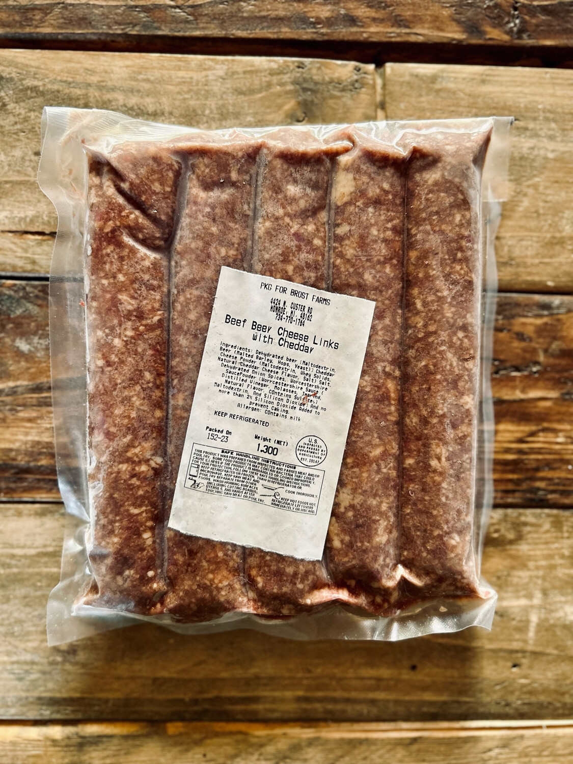 Beer Cheese Brat