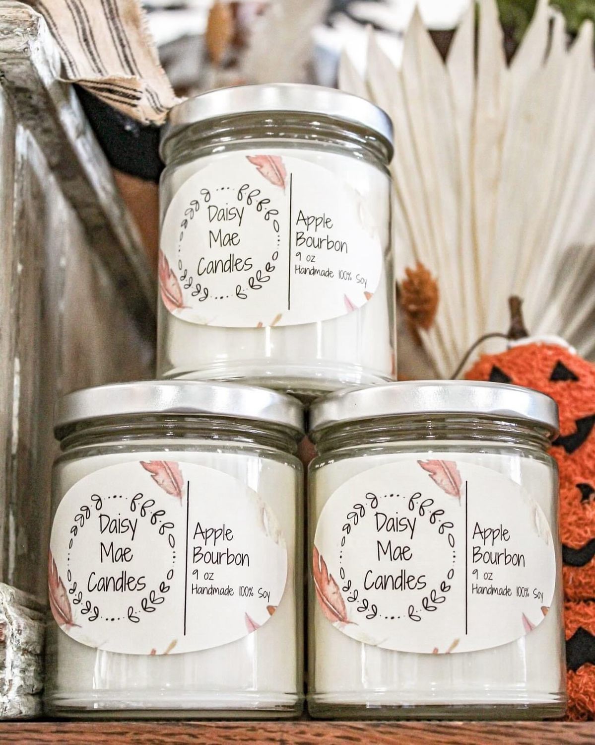 Apple Bourbon Candle