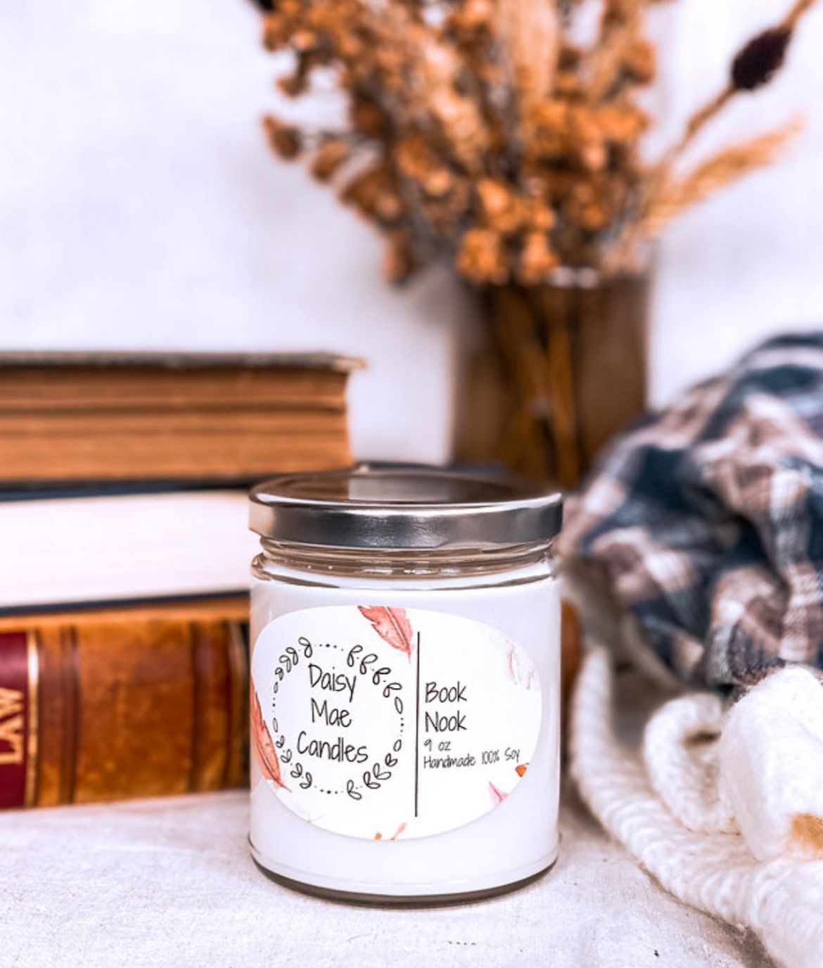 Book Nook Candle