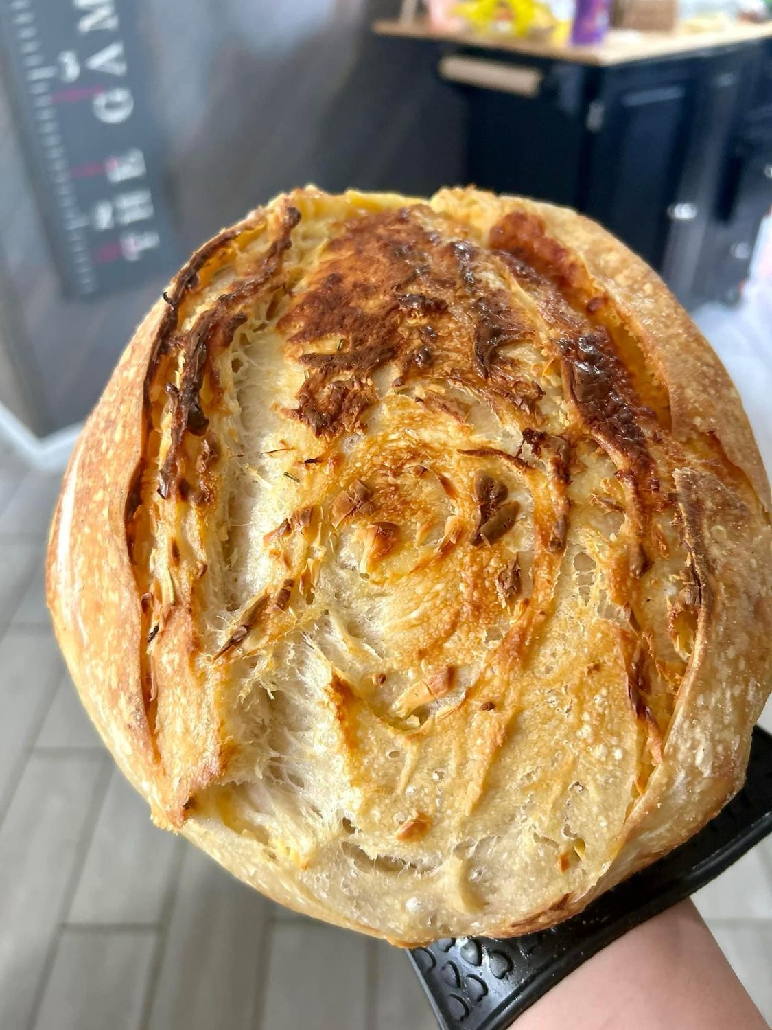 Organic Italian Herb  Sourdough
