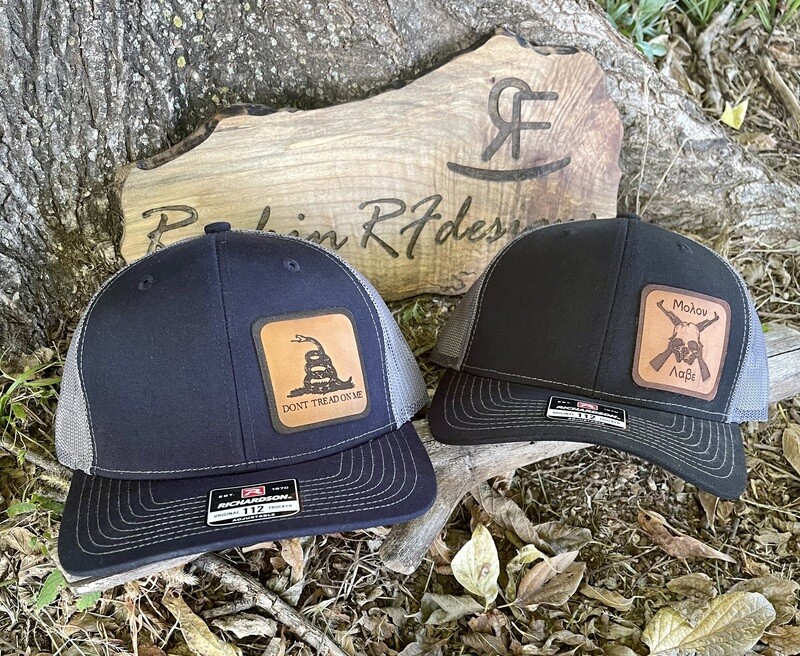 Caps with Leather Patches