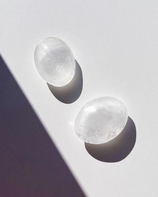 Galet Cristal de Sélenite du Maroc