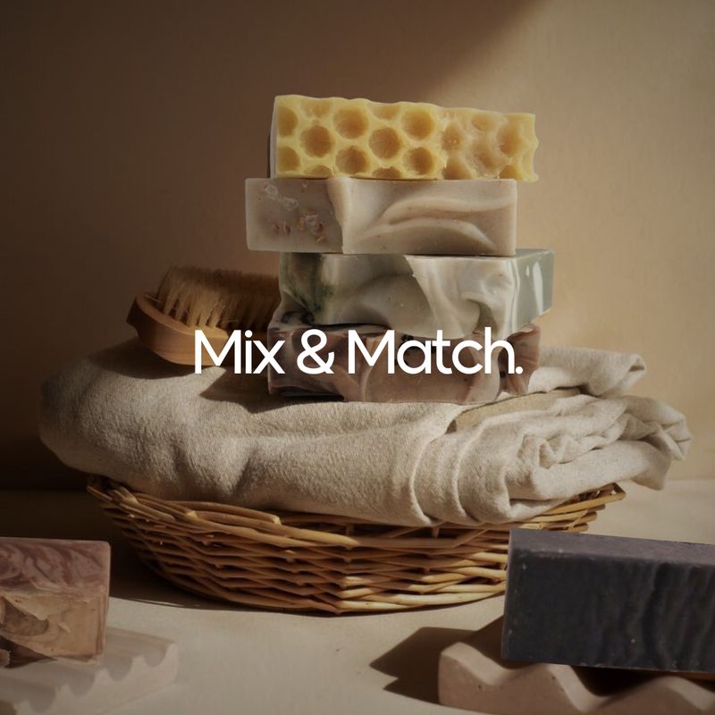 Mix &amp; Match pack de 5 savons