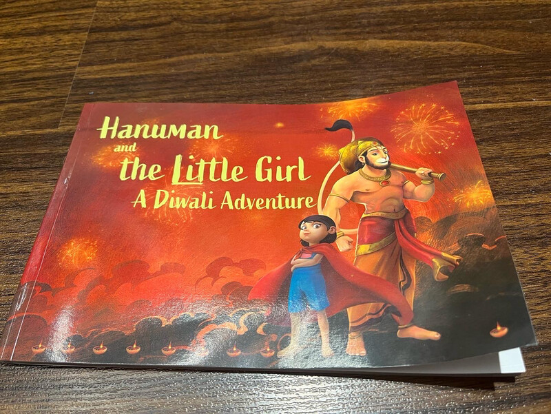 Hanuman and the little Boy/Girl - A Diwali Adventure [Non-Personalized Gift book]