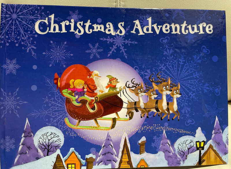 A Christmas Adventure - Personalized  children's picture Book Girl/Boy