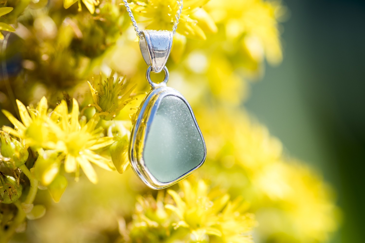 MINI Sea Glass Pendant/ Necklace
