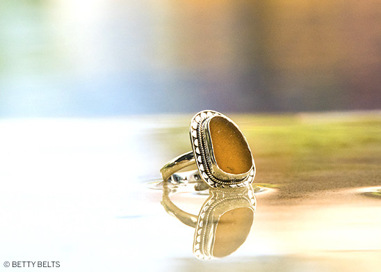 今季一番 Sea Glass Ring (CAYDEN) 指輪・リング