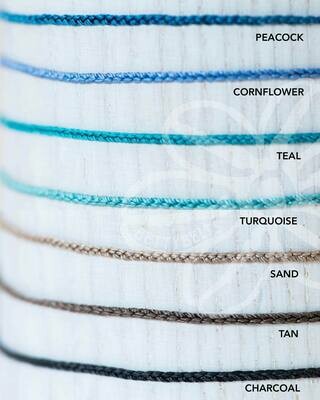 Braided Cord + Sterling Clasp