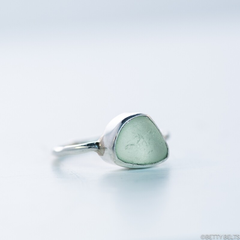 Betty Micro Sea Glass Ring