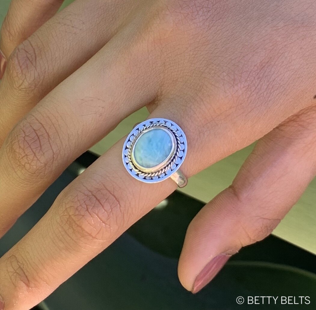 CAYDEN Larimar Mini Ring