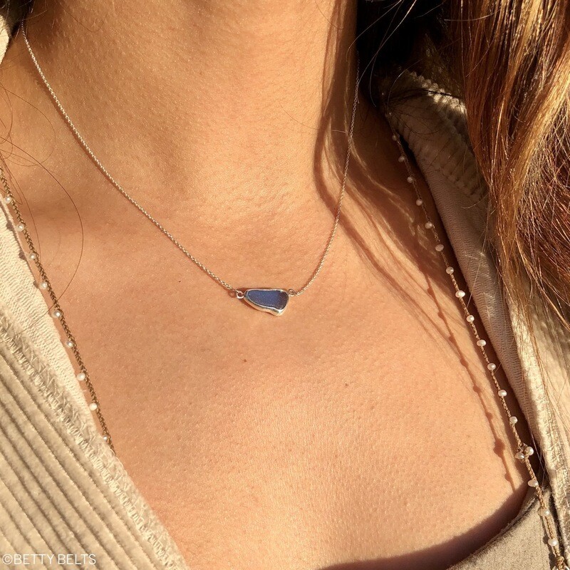 HOPE Sea Glass Necklace