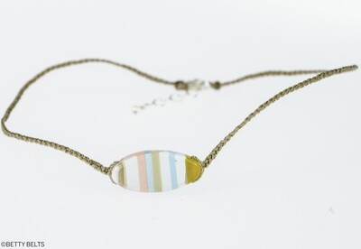 SURFY Upcycled Surfboard Resin Anklet