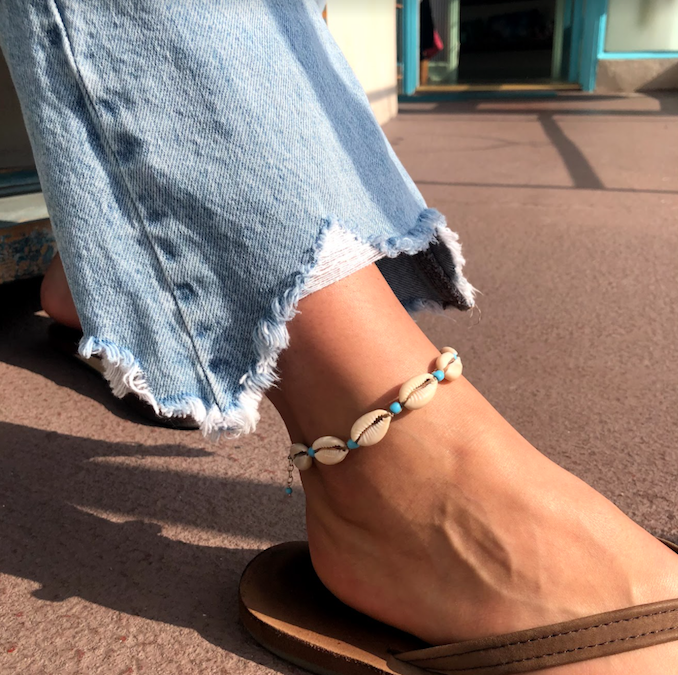 JOSS Cowry Shell Anklet