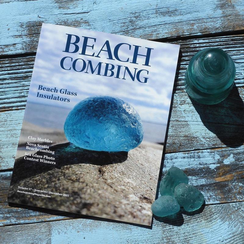 Blue Sea Glass – Beachcombing Magazine